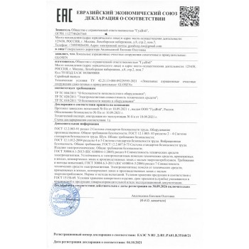 Сертификаты Glosen