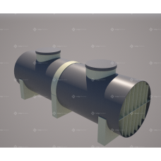 Промышленный жироуловитель 36-5000 (горизонтальный)