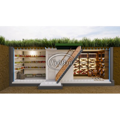 Пластиковый погреб ГудВэй Дабл 4*2м