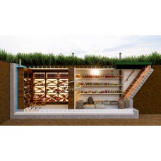 Пластиковый погреб ГудВэй Микс 4*2м