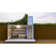 Пластиковый погреб ГудВэй Смарт 3*2м