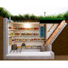 Пластиковый погреб ГудВэй Комфорт II 2*2м