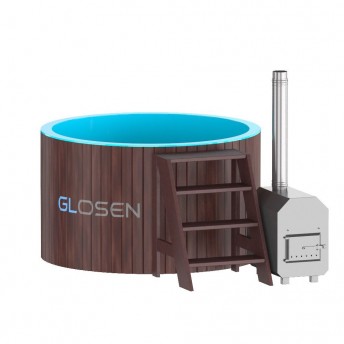 Купель Фурако с печью 1,5*1,2м (круглая)