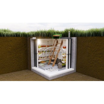 Пластиковый погреб ГудВэй Конструктор 1,2*1,2м